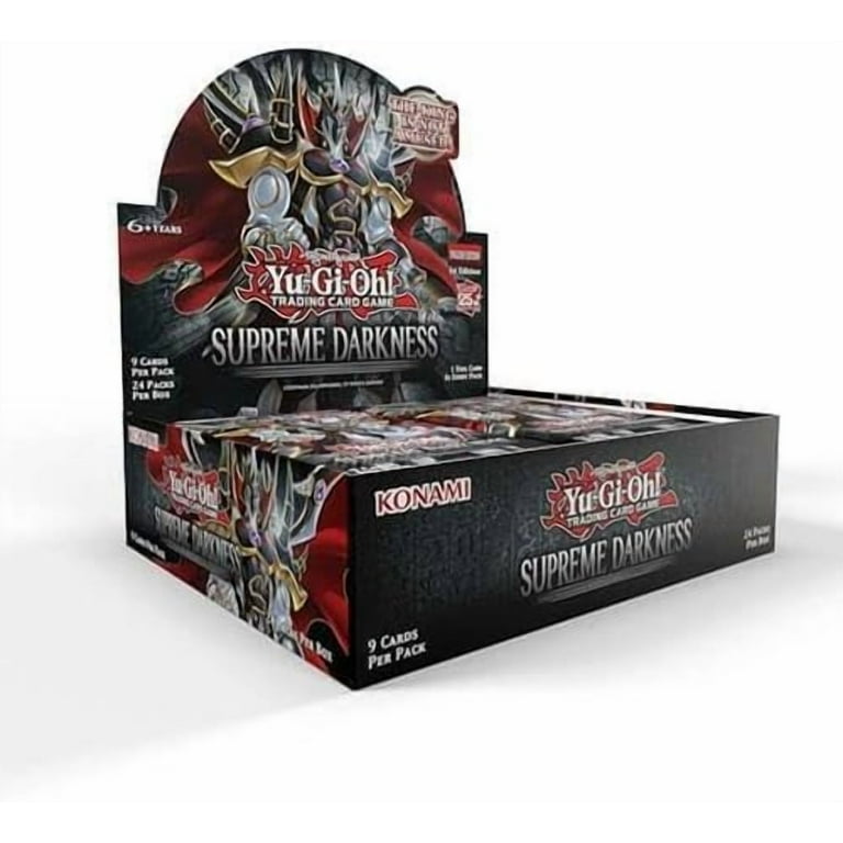 遊戯王 SUPREME DARKNESS カートン(24Box) Konami YuGiOh Supreme Darkness Booster Box, 1st Edition, 24 Packs