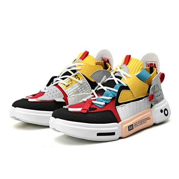 Zapatos para hombres y mujeres, zapatillas de lujo blancas gruesas, zapatos casuales para correr para mujeres, calzado ligero de moda para hombres, calzado deportivo para Fitness Tan Jianjun unisex