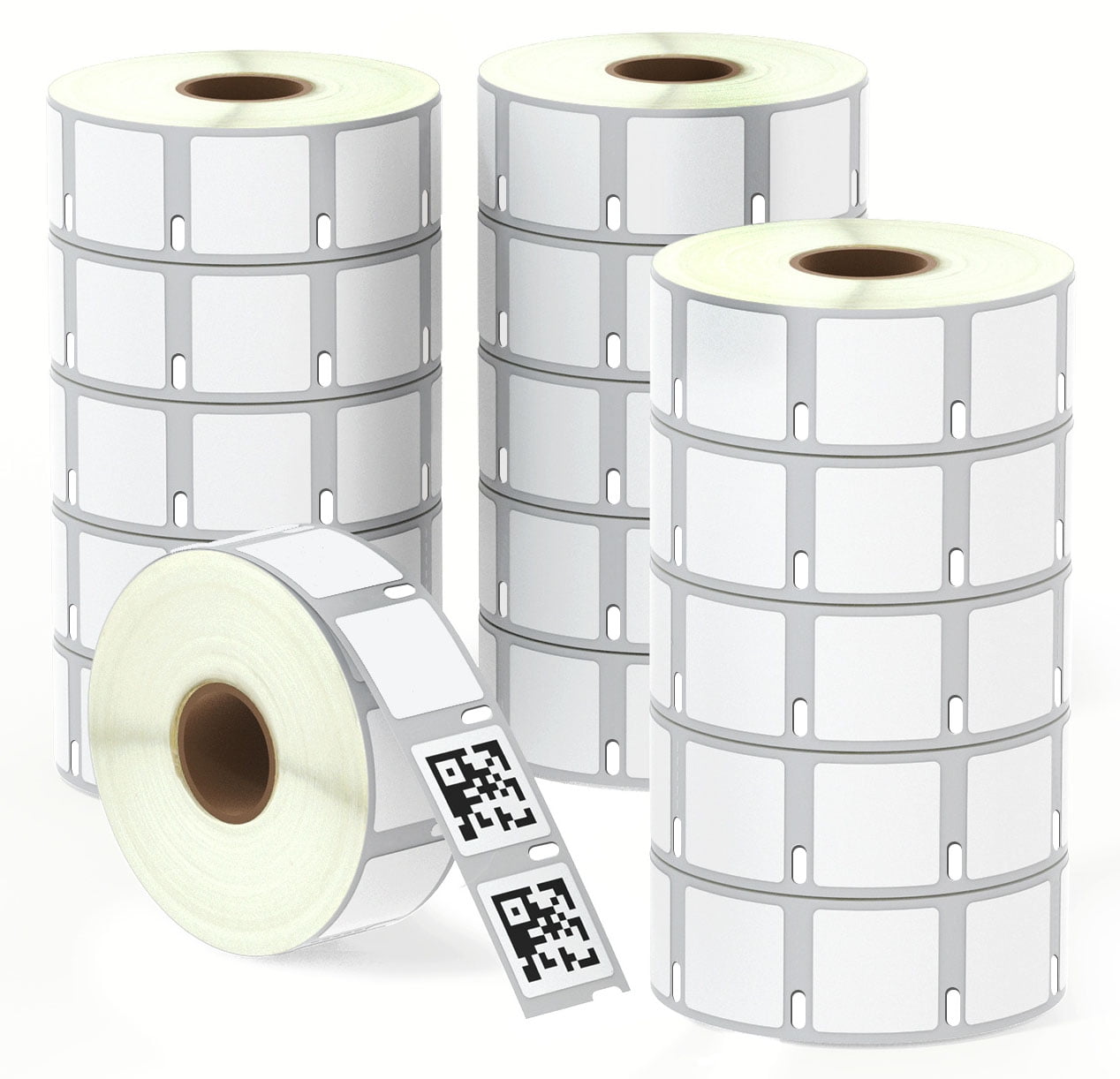 1 Roll 750 Small Square Mailing Labels 30332 for Dymo LabelWriter 4XL 1" x 1" 
