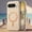 Khaki, variant on Magnetic Case for Google Pixel 9 / 9 Pro with Built-in Magnetic Ring, Wireless Charging PU Leather Hard PC Bumper Slim Shockproof Protective Cover for Google Pixel 9 / 9 Pro, Brown