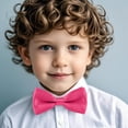 thumbnail image 3 of Odeerbi Niños Pre-Atado Corbata Elástica Correa Cuello de La Escuela Uniforme Accesorio Bowknot, 3 of 6