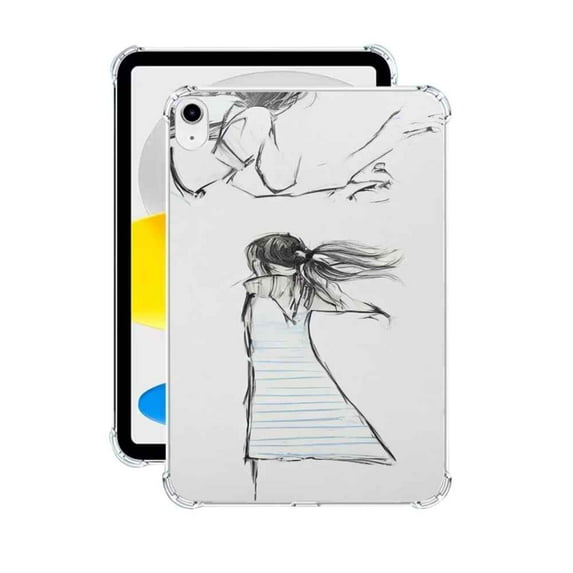 Compatible with iPad mini 4 Phone Case, Love-Painting-127 Case Silicone Protective for Teen Girl Boy Case for iPad mini 4
