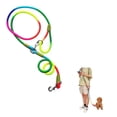 thumbnail image 1 of Cuerda de tracción reflectante para mascotas, para perros pequeños y grandes, correa de nailon para perros pequeños y grandes, correa de tracción para mascotas (multicolor), 1 of 9