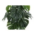 thumbnail image 5 of Artificial Plant, 24" Tall, Monstera, Indoor, Faux, Fake, Table, Greenery, Potted, Real Touch, Decorative, Green Leaves, Black Pot, 5 of 5