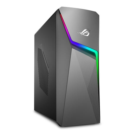 ASUS ROG Strix GL10DH Gaming Desktop PC, AMD Ryzen 7 3700X, GeForce RTX 2070 Super, 16GB DDR4 RAM, 512GB SSD, Wi-Fi 5, Windows 10 Home, GL10DH-MH772
