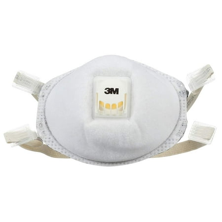 3M Particulate Respirator 8214, N95, with Faceseal and Nuisance Level Organic Vapor Relief