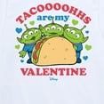 thumbnail image 3 of Toy Story - Tacos Are My Valentine - Toddler And Youth Short Sleeve Graphic T-Shirt, 3 of 5