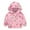 Pink, variant on Hotiary Spring and Autumn Cute Pattern Casual Zip Up Coat Toddler Kids Lightweight Hooded Jacket for Girls 1-8Years