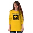 thumbnail image 4 of Wyoming Buffalo Cowboy Attitude Long Sleeve TShirt Men Women Brisco Brands M, 4 of 5
