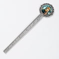 thumbnail image 2 of Giraffe Vintage Silver Lace-Edged Bookmark: the Gift for Readers and Book Lovers, 2 of 5