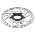 thumbnail image 4 of BOROCO Disco de Freno de Bicicleta de montaña de 140 mm, Rotor de Disco de Bloqueo Central de Bicicleta Hueco de aleación de Acero Inoxidable para Montar en Bicicleta, 4 of 5