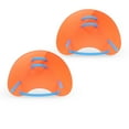thumbnail image 4 of OULII 7Pcs Orange Silicone Hand Paddles for Swimming Paddles, 4 of 5