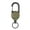 Army Green, variant on Hyasfey Fly Fishing Retractor Badge Reel with Wire Rope Multipurpose 360-Degree Rotation Keychain Carabiner Clip Camping Supplies