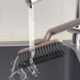 thumbnail image 5 of Gap Cleaning Brush Swivel Handle Corner Cleaning Brush Versatile Groove Brush for Home Kitchen Bathroom-Coffee, 5 of 7
