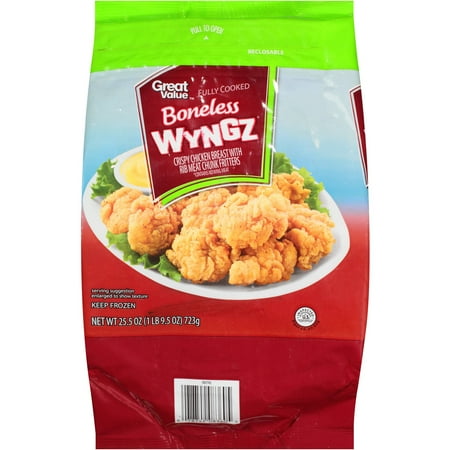 Great Value Boneless Wyngz, 25.5 oz