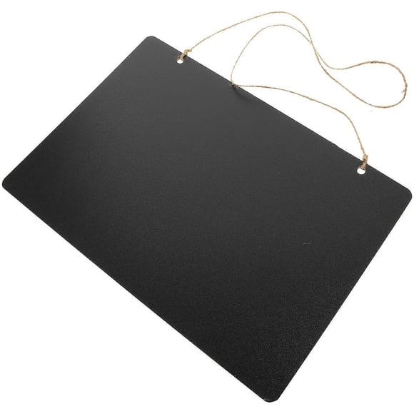 Sturdy Double Sided Memo Board Wall Hanging Chalkboard Sign for Home, Office, and Shop Decor – Smooth Surface Reusable Message Board for Notes and
