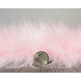 thumbnail image 4 of Linon Faux Sheepskin Area Rug Collection, Pink, 3' x 5', 4 of 7