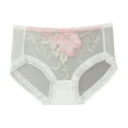 thumbnail image 2 of Braguita cintura alta Sexy Young Ladies Hot Transparente Camisón Gibobby Variedad Color Lencería unida(Blanco， L), 2 of 5