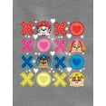 thumbnail image 5 of Paw Patrol Boys' Girls' Valentin's Day 3/4 Sleeve Baseball Jersey Toddler Shirt 5T Red, 5 of 6