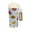 Cup lid black, variant on 500ml Double-Wall Vacuum Insulated Tumblers Stainless Steel Coffee Tumbler with Ceramic Coating Autumn Maple Leaves