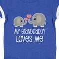thumbnail image 4 of Inktastic Grandaddy Loves Me Grandchild Boys or Girls Baby Bodysuit, 4 of 5