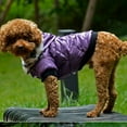 thumbnail image 7 of GASTROPOD Dog Cold Weather Coats-Cozy Windproof Winter Dog Jacket Thick Padded Warm Coat for Small Medium Large Dogs(S Purple), 7 of 7