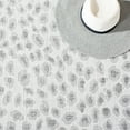 thumbnail image 5 of SAFAVIEH Courtyard Otis Spotted Indoor/Outdoor Area Rug, Ivory/Grey, 4' x 5'7", 5 of 6