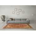 thumbnail image 3 of Ahgly Company Indoor Round Persian Brown Traditional Area Rugs, 3' Round, 3 of 4