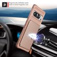 thumbnail image 3 of Allytech Wallet Case for Google Pixel 8 Pro, Cards Holder Back Cover Magnetic Clousre Drop Protection Shockproof Compatible with Car Mount Wallet Google Pixel 8 Pro Case for Women Men - Rosegold, 3 of 6