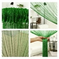 thumbnail image 5 of PiccoCasa Decorative String Curtain Fringe Panel, 39" x 79" Dark Green, 5 of 6