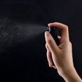 thumbnail image 3 of 8ml Portable Mini Perfume Atomizer, Refillable Empty Small Spray Bottle for Travel, Twist Tpye Pocket Cologne Sprayer (Matte Black), 3 of 5