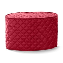 Covermates Keepsakes - Oval Appliance Cover - Dust Protection - Stain Resistant - Washable - Appliance Cover, Red