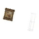 thumbnail image 5 of Marco de fotos floral acrílico de mesa, soporte de pared antiguo con soporte transparente, pequeño, ahorra espacio, ideal como mesita de noche para of, 5 of 8