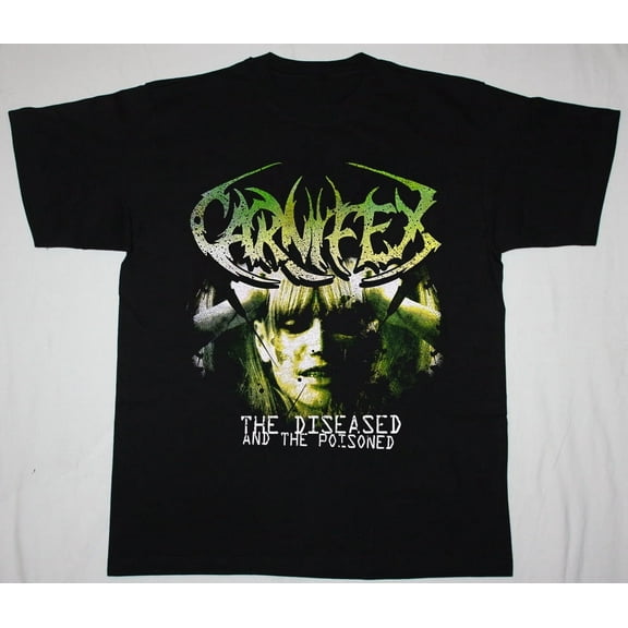Carnifex The Diseased And The Poisoned T-Shirt Cotton Black Men S to 5XL DA78