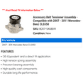 thumbnail image 2 of Accessory Belt Tensioner Assembly - Compatible with 2007 - 2011 Mercedes-Benz CLS550 2008 2009 2010, 2 of 2