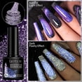 thumbnail image 2 of Cat Eye Glittering Nail Gel Sparkling Fast Dry Trendy Color Nail Polish for Professional Nail Salon & Beginner, 2 of 4