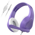 thumbnail image 2 of Anivia Gaming Headsets with Mic Noise Cancelling Headphone Computer Headset with Microphone Wired Headphones Adjustable Headband for PC/MAC--Purple（Ship from USA）, 2 of 6