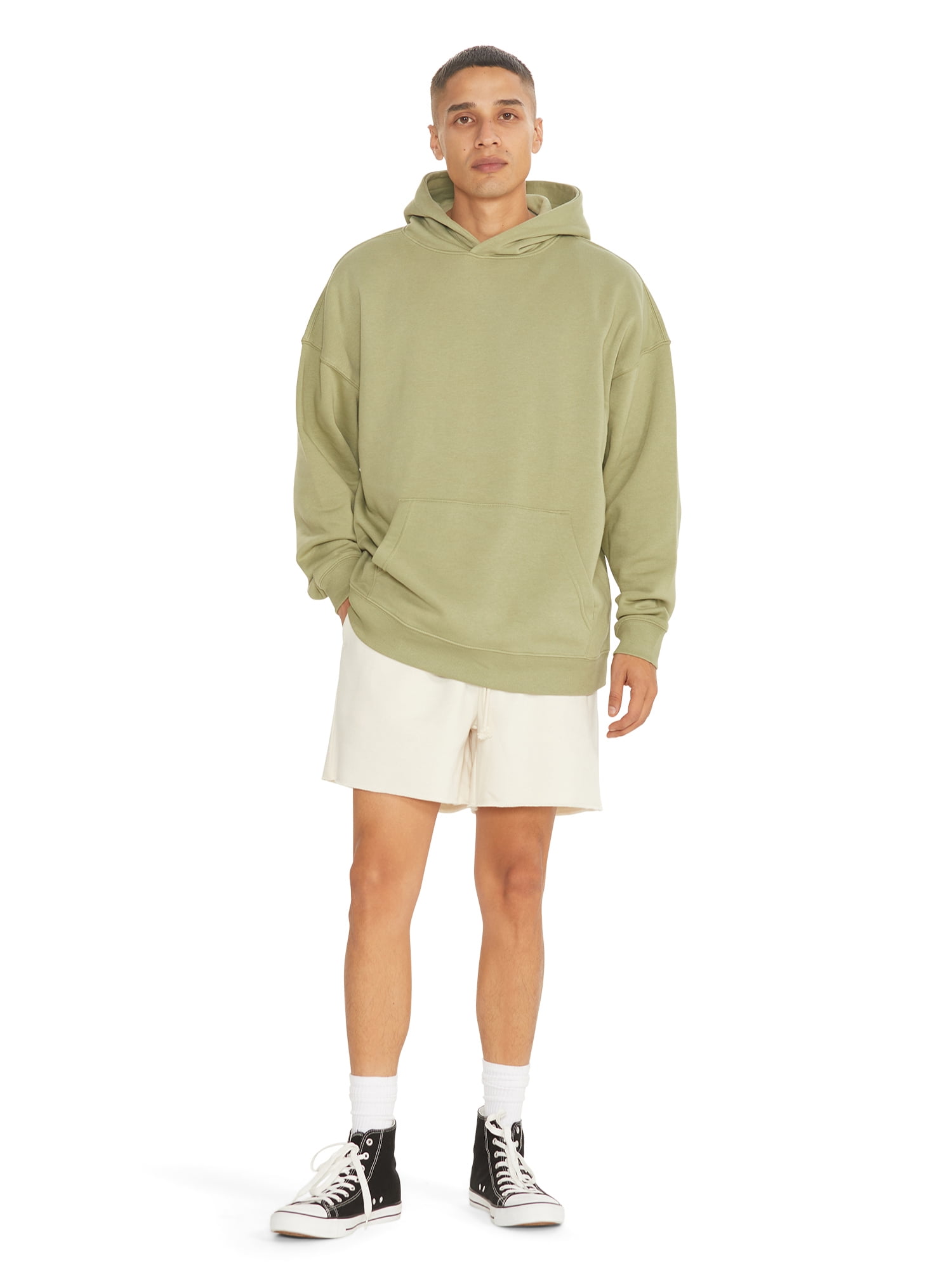 No Boundaries All Gender Fleece Hoodie Sweatshirt, Men's Sizes XS - 5XL