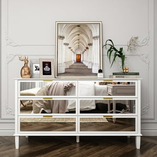 Mirrored dresser walmart deals