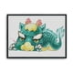 thumbnail image 2 of Cuadros Decorativos Bordado de punto de cruz Dragón DIY Impreso Animal Costura 11CT (JL376) Wdftyju embutido en tela, 2 of 9