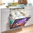 thumbnail image 5 of Dishwasher Sticker Dishwasher Cover Magnet Refrigerator Home Decorative Art Kitchen Panel Decal Whimsical Cartoon Halloween Scene 23x26 Inch, 5 of 6