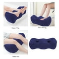 thumbnail image 4 of BIMZUC Ergonomic Dual‑Groove Memory Foam Leg Pillow – 2 Adjustable Heights, Knee & Ankle Support for Home, Office & Sleep, 4 of 8