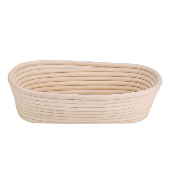 Ccdes Bread Proofing Basket, Dough Proofing Basket,Handmade Unbleached Natural Cane Banneton Proofing Basket Dough Bread Baking Kit
