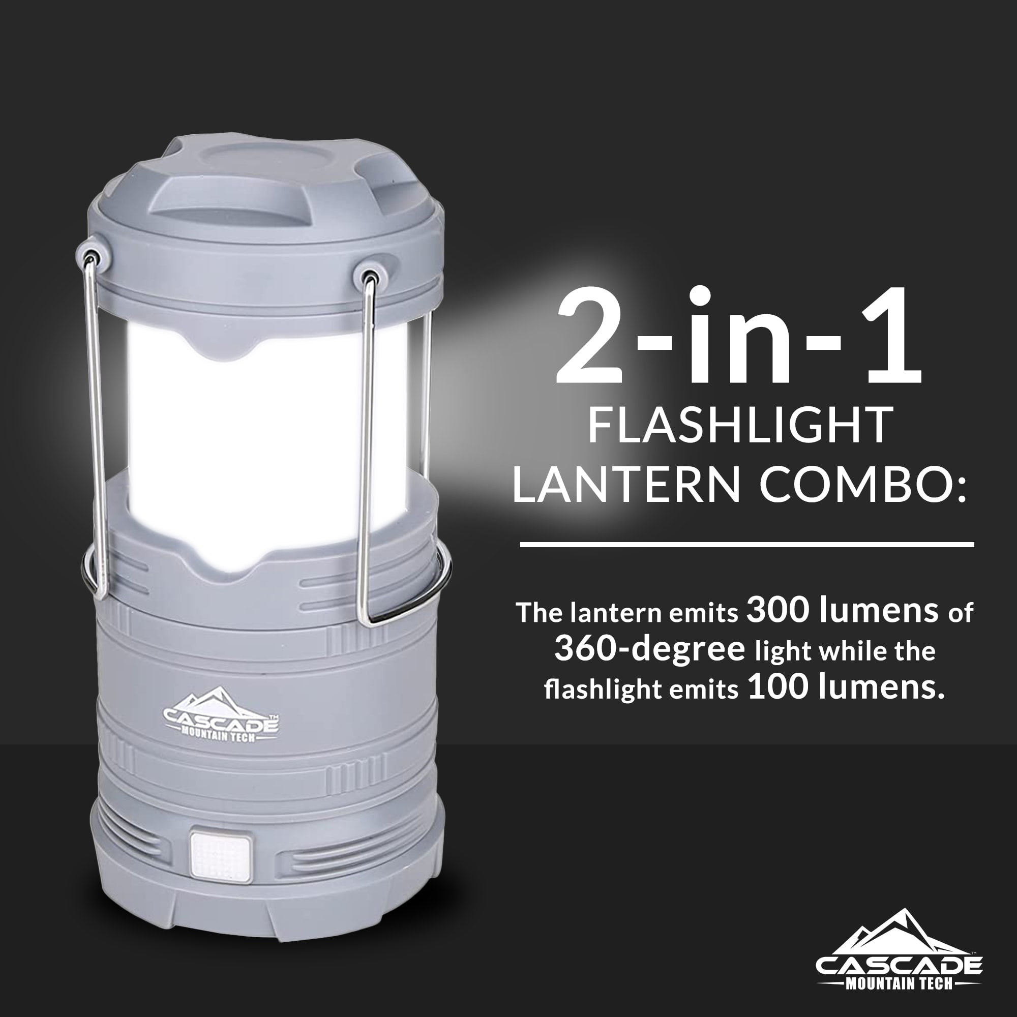 Cascade Mountain Tech Pop-up Led Lantern Auction