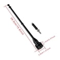 thumbnail image 5 of Universal Motorcycle American USA Flag Pole Luggage Rack Mount For Travel And Daily Use, 5 of 7