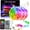 300FT, variant on Lights for  150FT,   Strip Lights Color Changing Indoor, Music Sync  Light Strip with Remote & App Control, DIY Fancy  Lights for Room Decor Ambient Lighting (2 * 75FT)