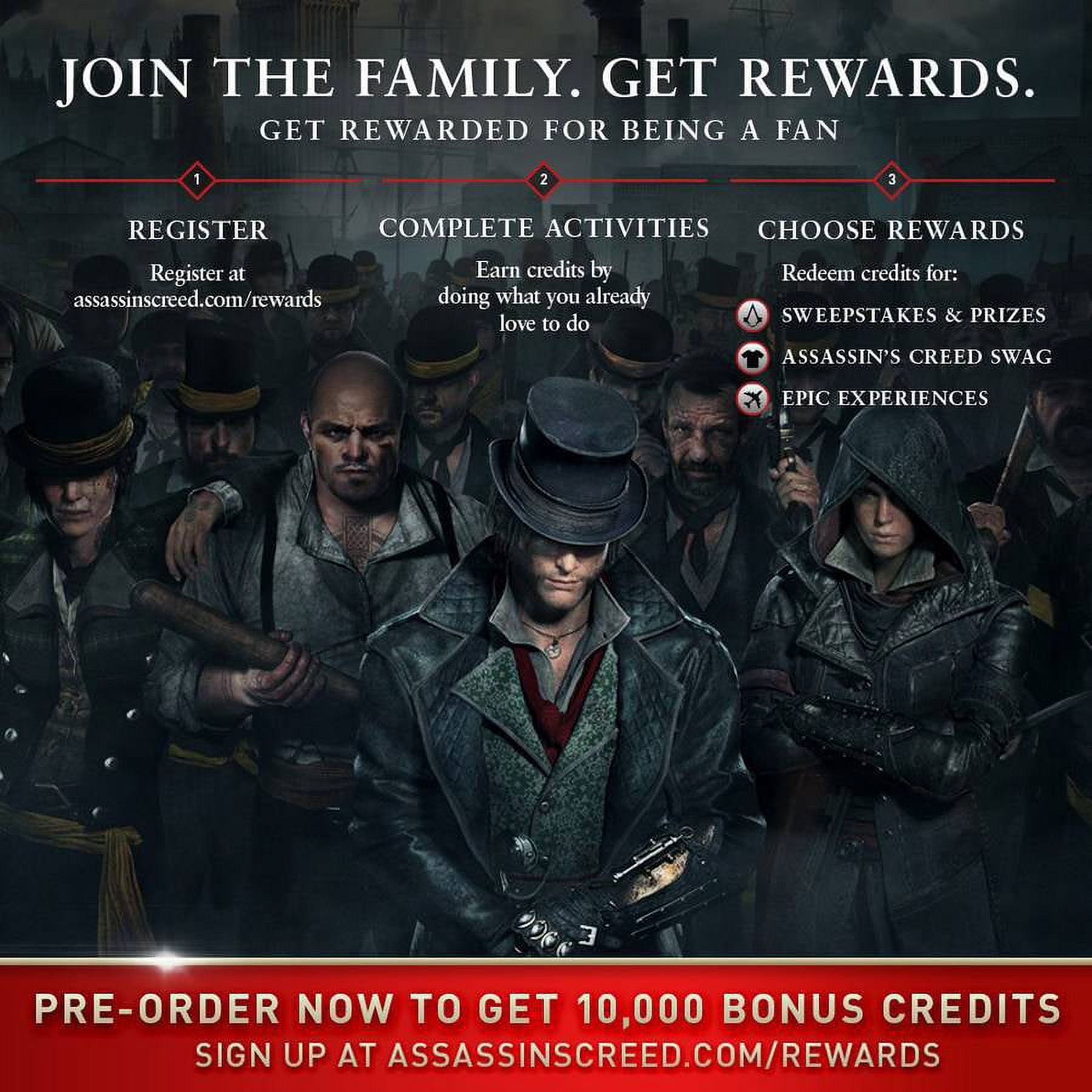 Assassin's Creed: Syndicate Day 1 Edition, Ubisoft, PC, 887256013929 