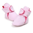 thumbnail image 2 of EDFBUYKRS Chaussons Douillets et Chauds pour Bébés Filles Garçons, 2 of 4