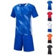 thumbnail image 5 of Odeerbi 4-16 Años Niños Verano Atletismo Trajes de Secado Rápido Deportes Correr Tops Pantalones Cortos Conjunto Transpirable Manga Corta Cuello Redondo Top Shorts, 5 of 5