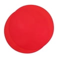 thumbnail image 1 of Silicone Microwave Spill Round Mat Food Cover For Pots And Bowls Placemat- Blue - 11.75 In. TV Time Direct SMSM-TWOpk, 1 of 5
